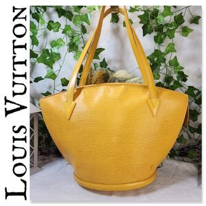 Louis Vuitton Epi Saint Jacques Yellow Bag with Dust Bag PRISTINE CONDITION